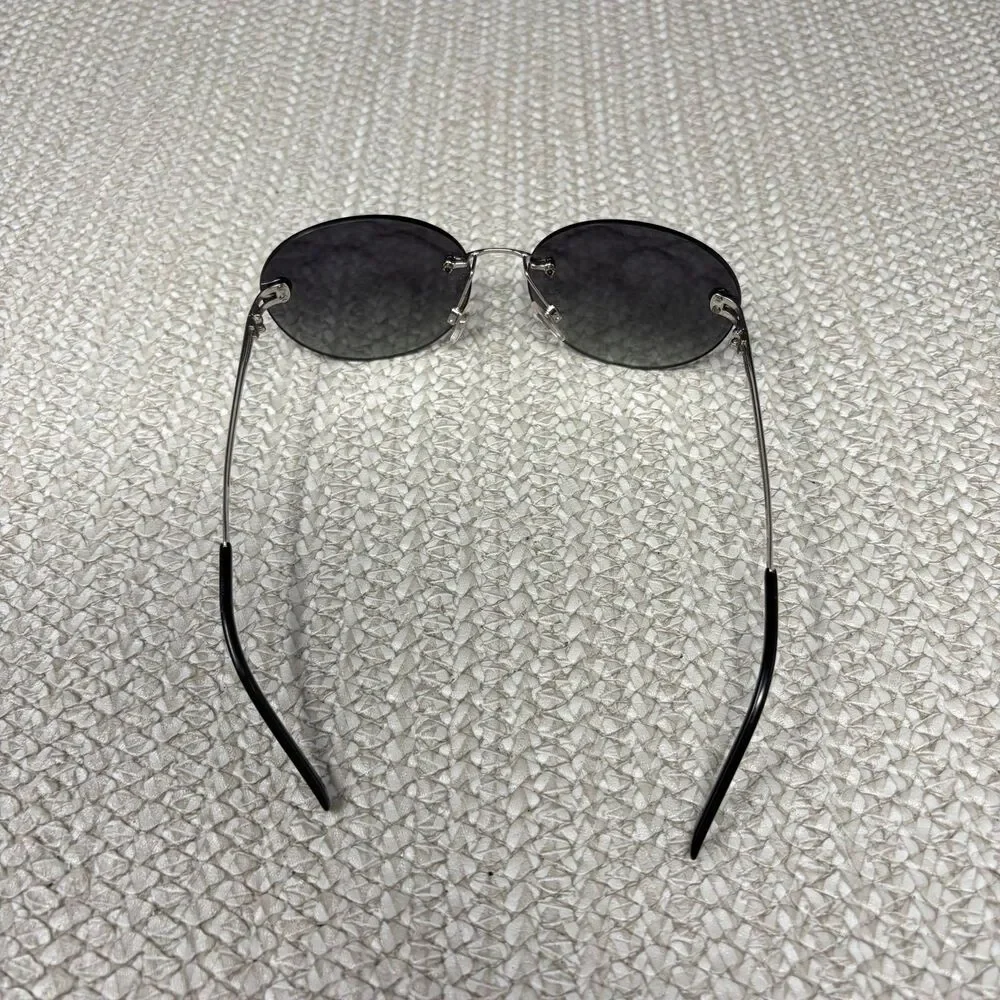 Vintage Chanel Interlocking CC Cat Eye Sunglasses Polarized 4158
